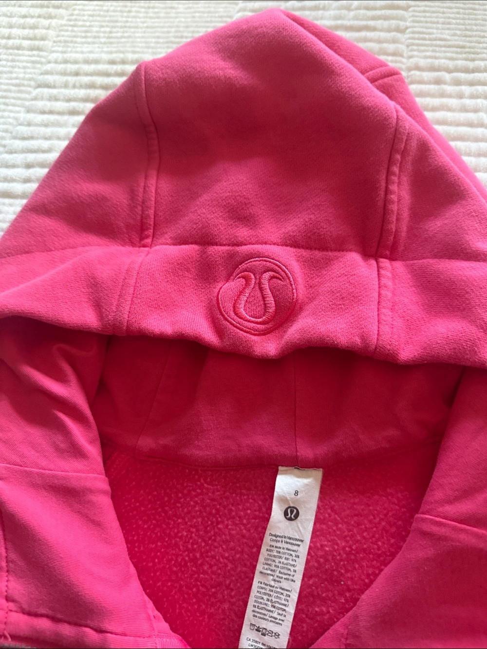 Lululemon Scuba Full-Zip Cropped Hoodie - Picture 4 of 7